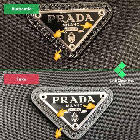 how to spot fake prada bags|prada bag authenticity check.